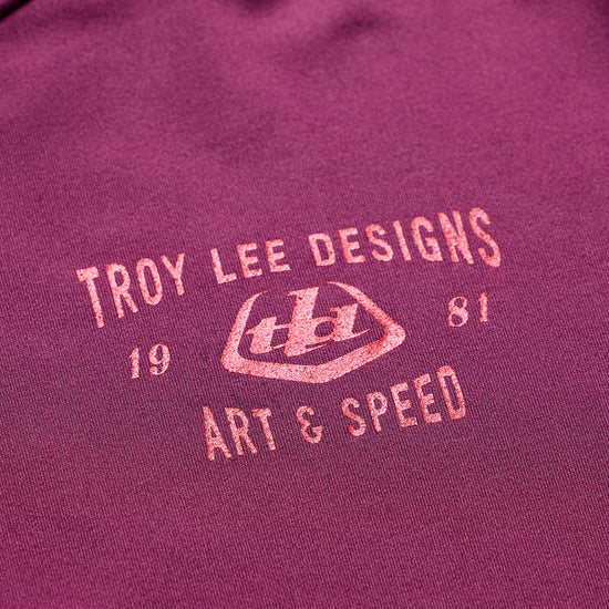 Maillot TROY LEE DESIGNS RUCKUS RIDE LOCKDOWN Manches Longues Sangria