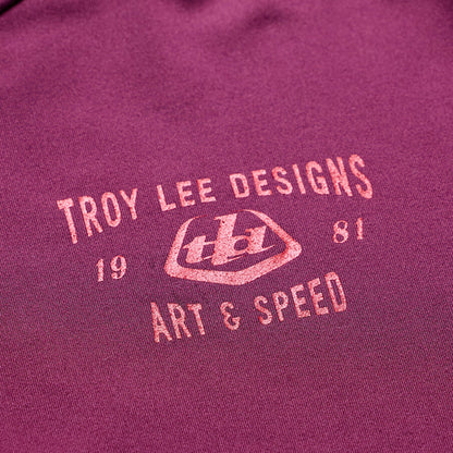 Maillot TROY LEE DESIGNS RUCKUS RIDE LOCKDOWN Manches Longues Sangria