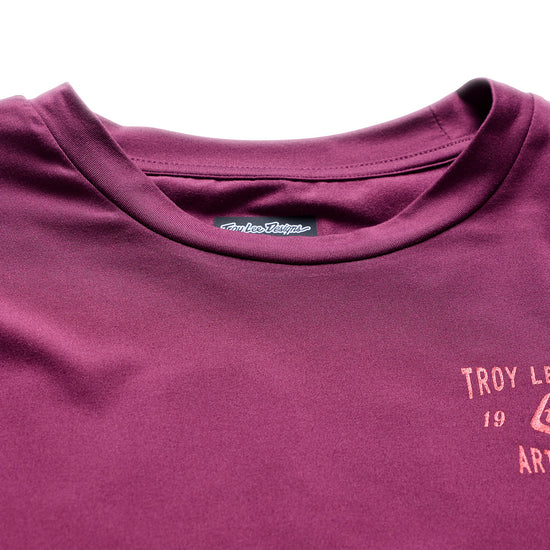 Maillot TROY LEE DESIGNS RUCKUS RIDE LOCKDOWN Manches Longues Sangria