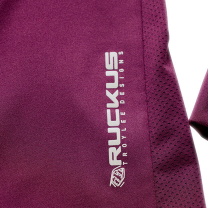 Maillot TROY LEE DESIGNS RUCKUS RIDE LOCKDOWN Manches Longues Sangria