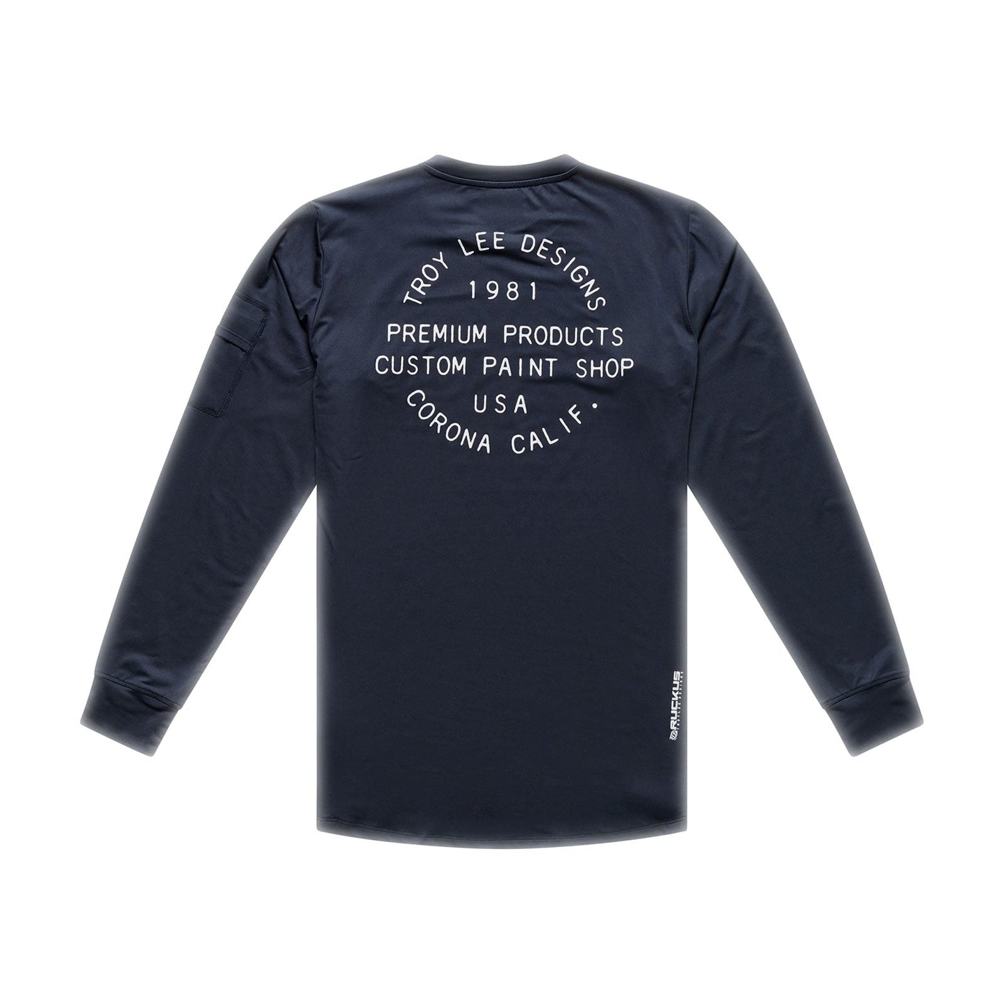 Maillot TROY LEE DESIGNS RUCKUS RIDE PRESSED Manches Longues Carbon