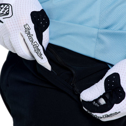 Maillot TROY LEE DESIGNS RUCKUS RIDE WAVES Manches Longues Bleu