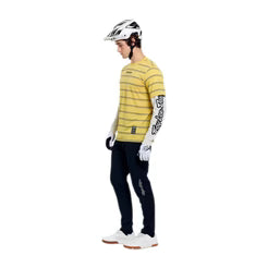 Maillot TROY LEE DESIGNS SKYLINE FAKIE RIDE Manches Longues Jaune