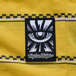 Maillot TROY LEE DESIGNS SKYLINE FAKIE RIDE Manches Longues Jaune