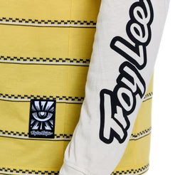 Maillot TROY LEE DESIGNS SKYLINE FAKIE RIDE Manches Longues Jaune