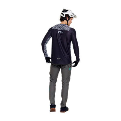 Maillot TROY LEE DESIGNS SKYLINE PRO AIR RIDGELINE Manches Longues Carbon