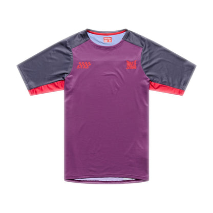Maillot TROY LEE DESIGNS SKYLINE PRO FANGS ARMY Manches Courtes Sangria