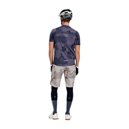 Maillot TROY LEE DESIGNS SKYLINE PRO FLOW CAMO Manches Courtes Carbon