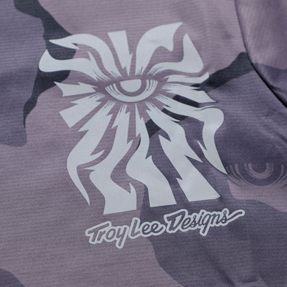 Maillot TROY LEE DESIGNS SKYLINE PRO FLOW CAMO Manches Courtes Carbon
