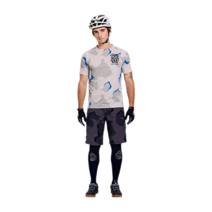 Maillot TROY LEE DESIGNS SKYLINE PRO FLOW CAMO Manches Courtes Pumice