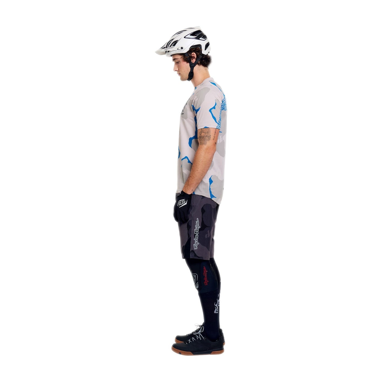 Maillot TROY LEE DESIGNS SKYLINE PRO FLOW CAMO Manches Courtes Pumice