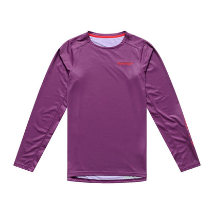 Maillot TROY LEE DESIGNS SKYLINE PRO MONO Manches Longues Sangria