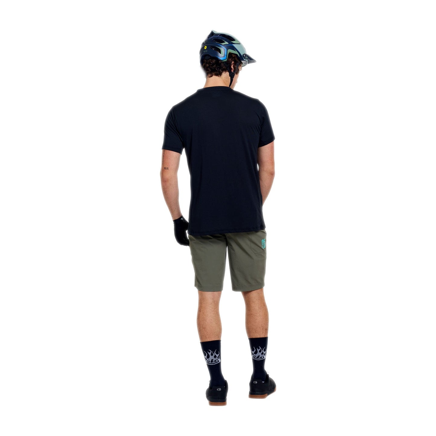 Short TROY LEE DESIGNS SKYLINE TRAIL avec Liner Mono Kaki