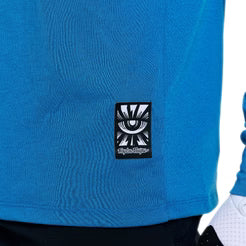 Maillot TROY LEE DESIGNS SKYLINE RIDE ONE EYE AERO Manches Longues Bleu