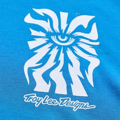 Maillot TROY LEE DESIGNS SKYLINE RIDE ONE EYE AERO Manches Courtes Bleu