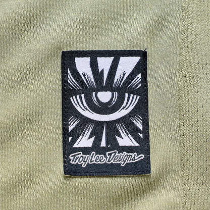 Maillot TROY LEE DESIGNS SKYLINE RIDE STAMPS Manches Courtes Sage