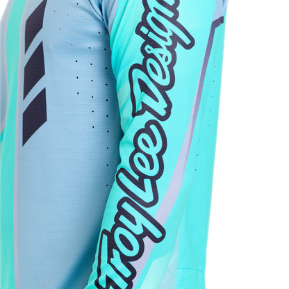 Maillot TROY LEE DESIGNS SPRINT PRO LOWRIDER Manches Longues Bleu