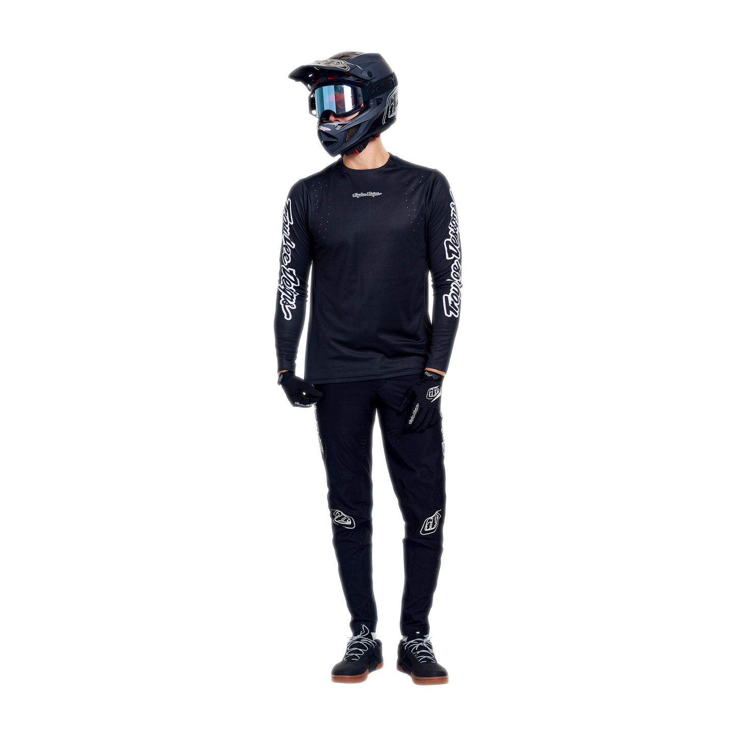 Maillot TROY LEE DESIGNS SPRINT PRO MONO Manches Longues Noir