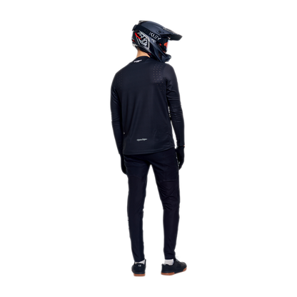 Maillot TROY LEE DESIGNS SPRINT PRO MONO Manches Longues Noir