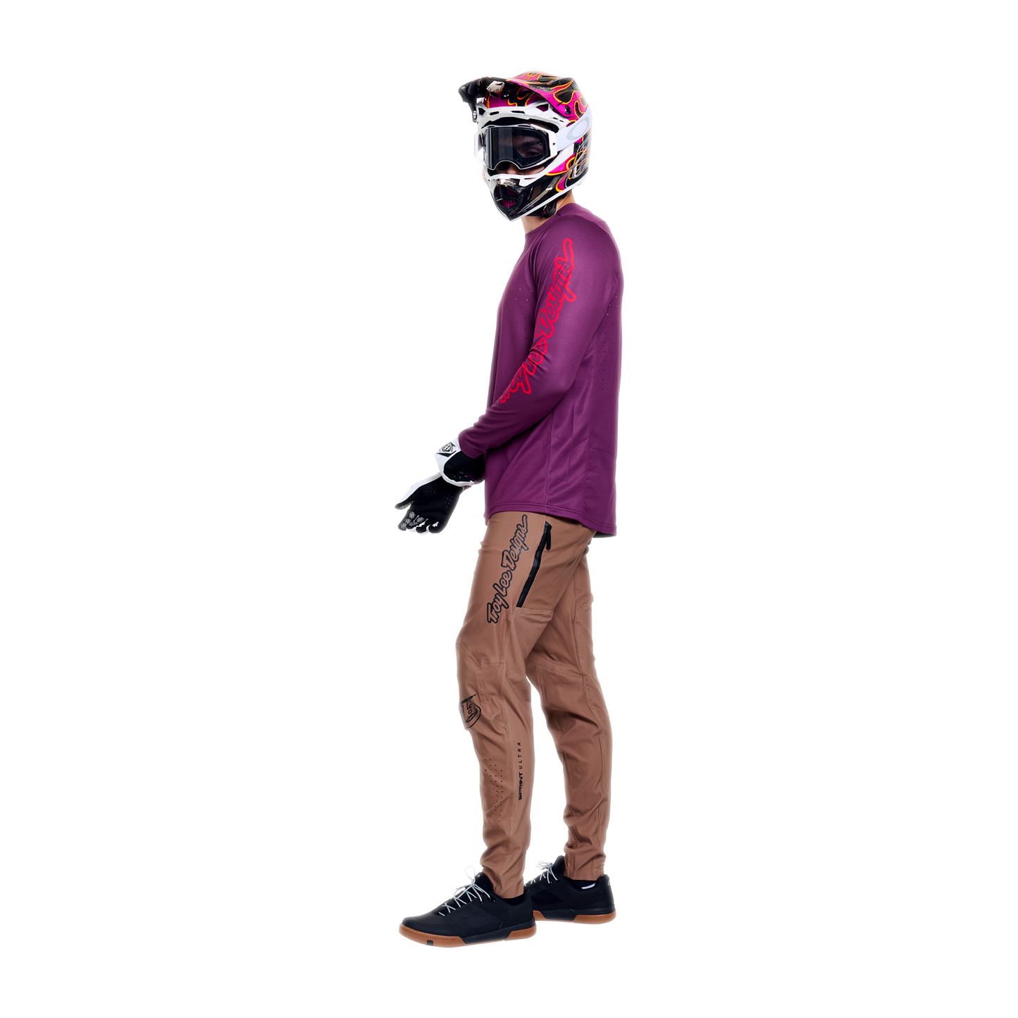 Maillot TROY LEE DESIGNS SPRINT PRO MONO Manches Longues Sangria