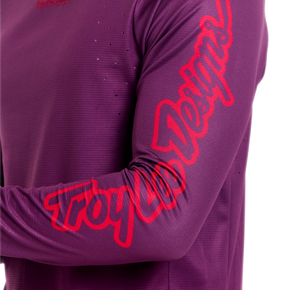 Maillot TROY LEE DESIGNS SPRINT PRO MONO Manches Longues Sangria