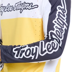 Maillot TROY LEE DESIGNS SPRINT PRO YO MOTO Manches Longues Noir/Jaune