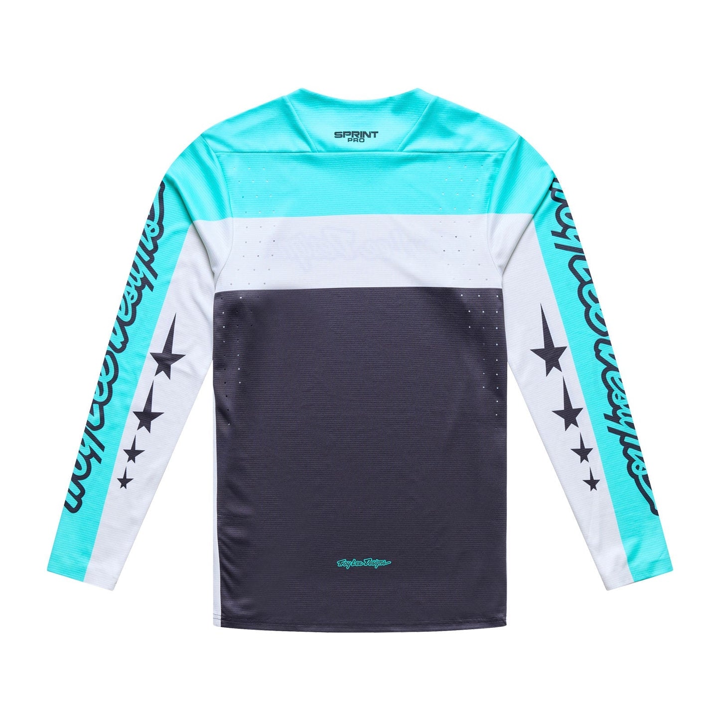 Maillot TROY LEE DESIGNS SPRINT PRO YO MOTO Manches Longues Noir/Bleu