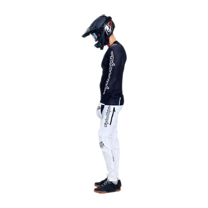 Maillot TROY LEE DESIGNS SPRINT ULTRA MONO Manches Longues Noir