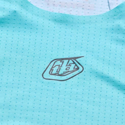 Maillot TROY LEE DESIGNS SPRINT ULTRA MONO Manches Longues Turquoise