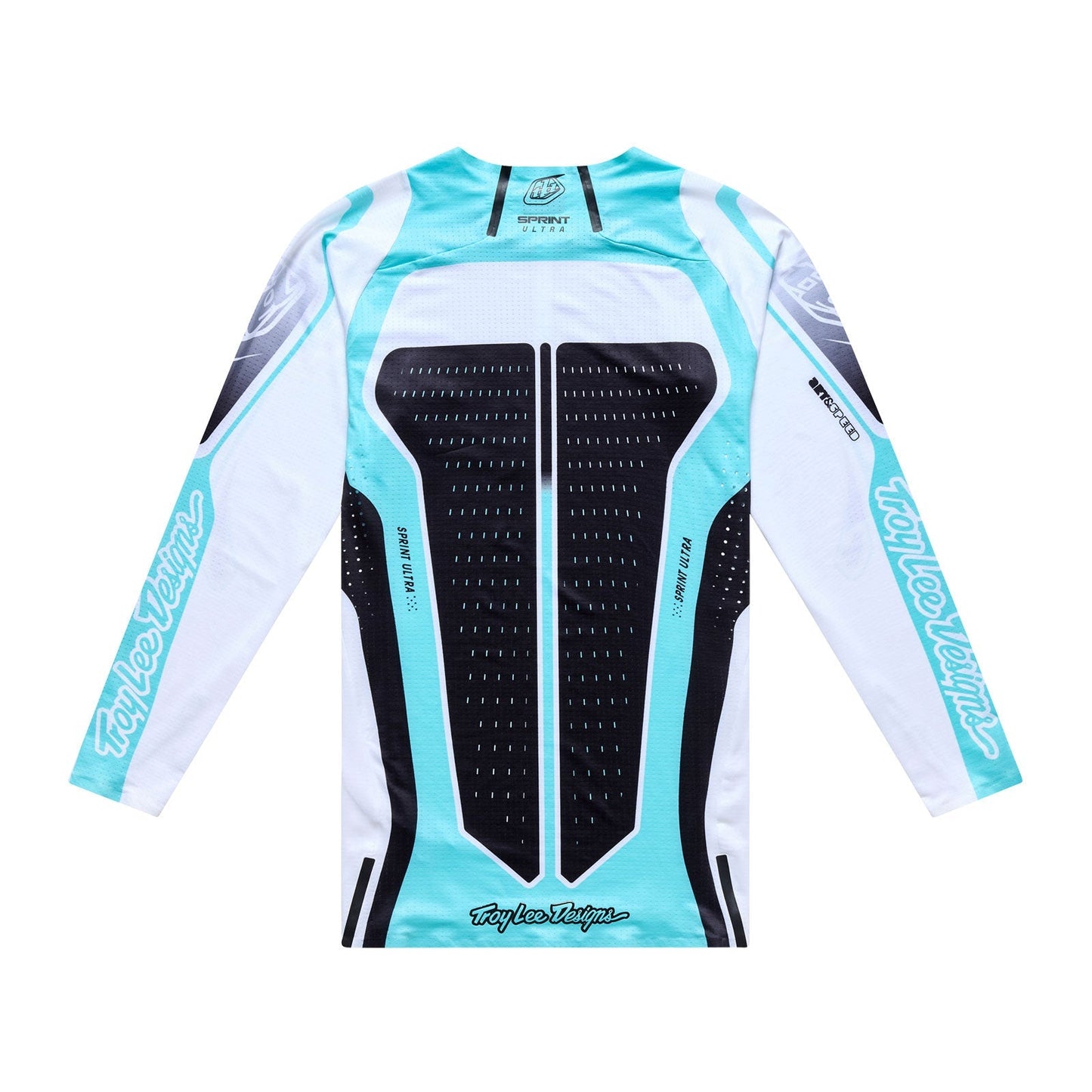 Maillot TROY LEE DESIGNS SPRINT ULTRA PROTON Manches Longues Blanc/Bleu
