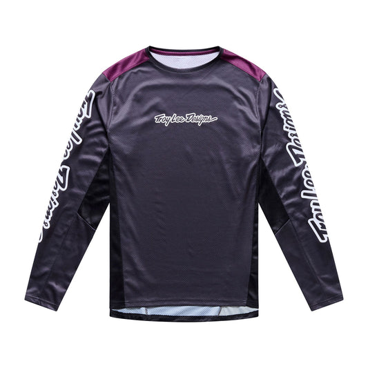 Maillot TROY LEE DESIGNS STAGE SIGNATURE Manches Longues Carbon