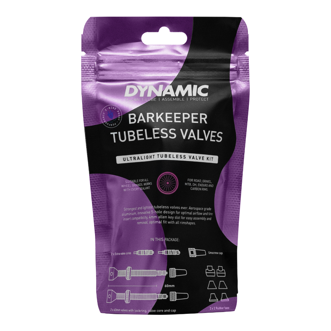 Packaging des valves tubeless DYNAMIC BARKEEPER