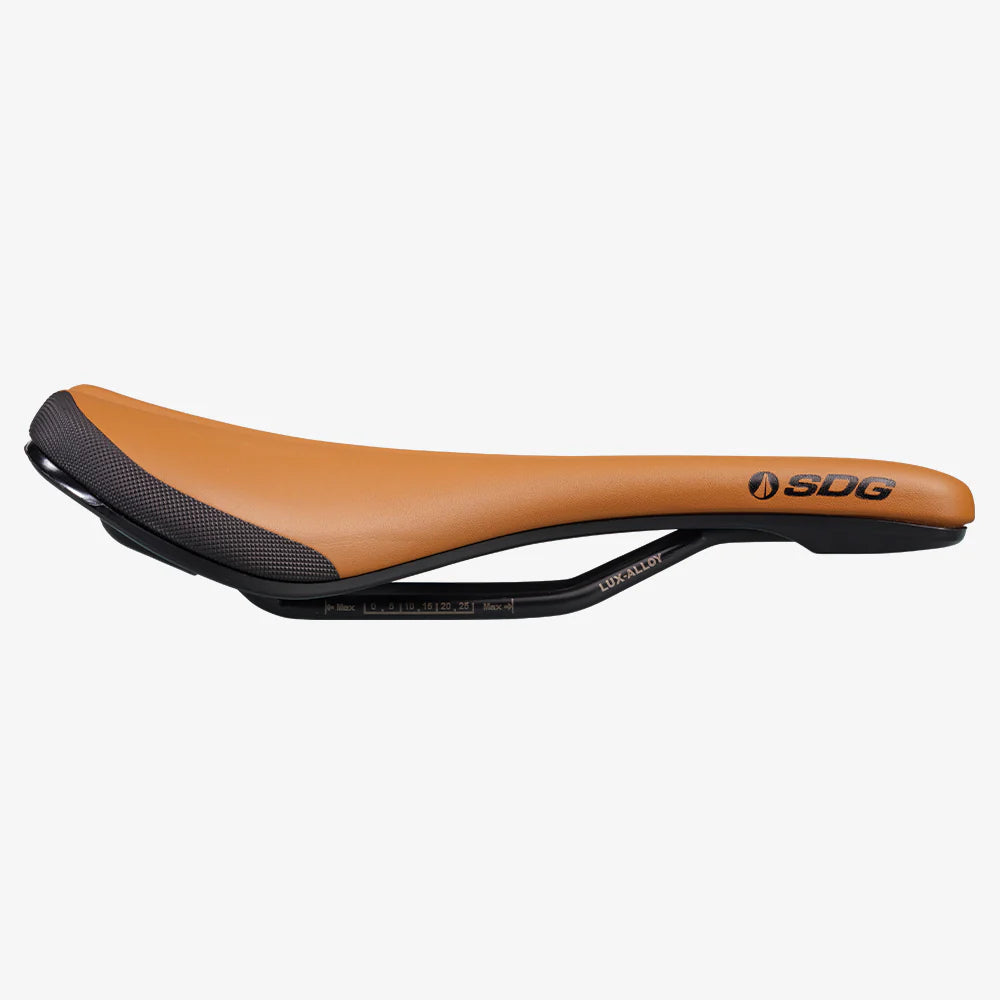 Selle SDG BEL-AIR V3 Rails Lux Alloy Marron/Noir