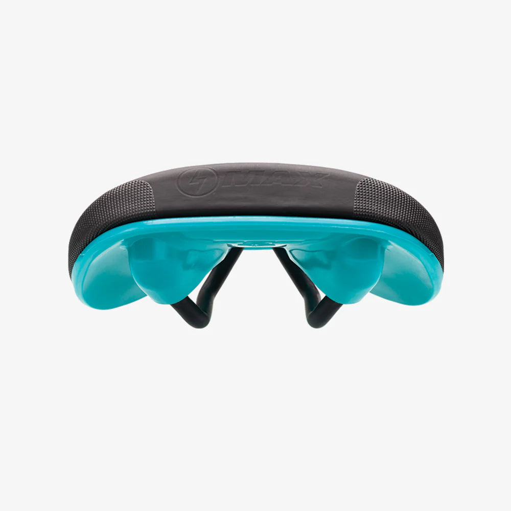 Selle SDG BEL-AIR V3 MAX Rails Lux-Alloy Noir/Turquoise