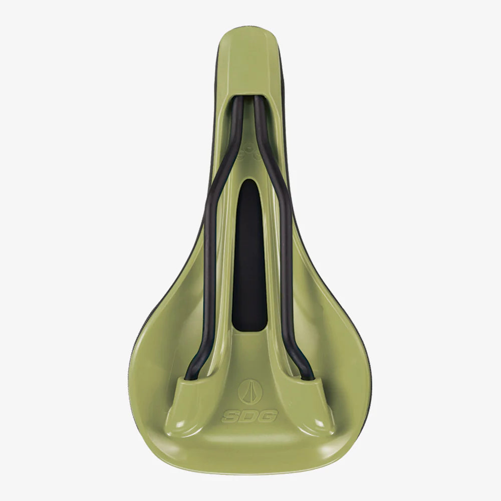 Selle SDG BEL-AIR V3 MAX Rails Lux-Alloy Noir/Vert