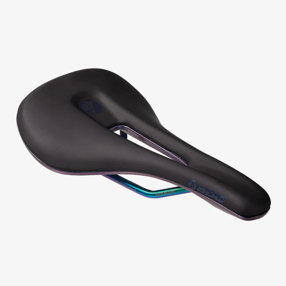 Selle SDG BEL-AIR V3 OVERLAND Rails Lux-Alloy Noir/Oil Slick