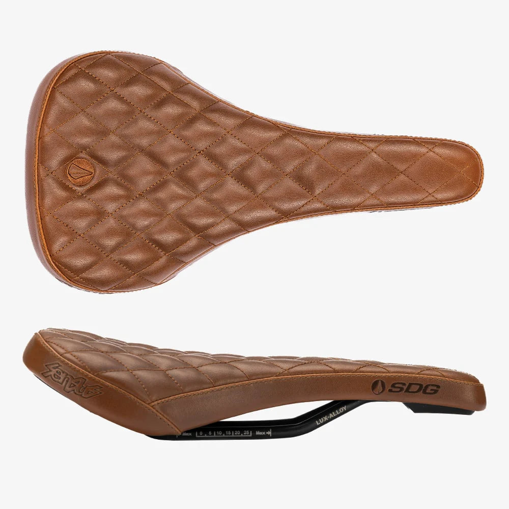 Selle SDG BEL-AIR V3 SENSUS Diamond Rails Lux-Alloy Marron