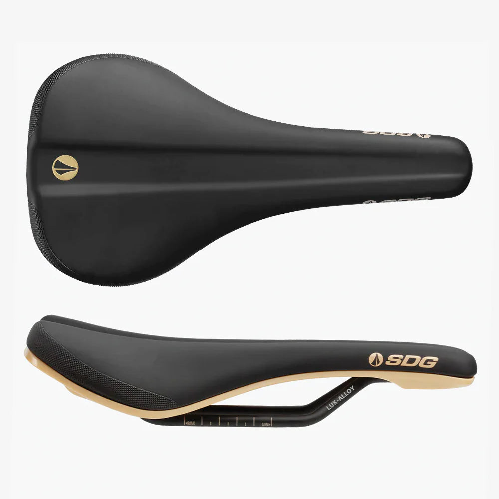 Selle SDG BEL-AIR V3 Rails Lux Alloy Noir/Beige