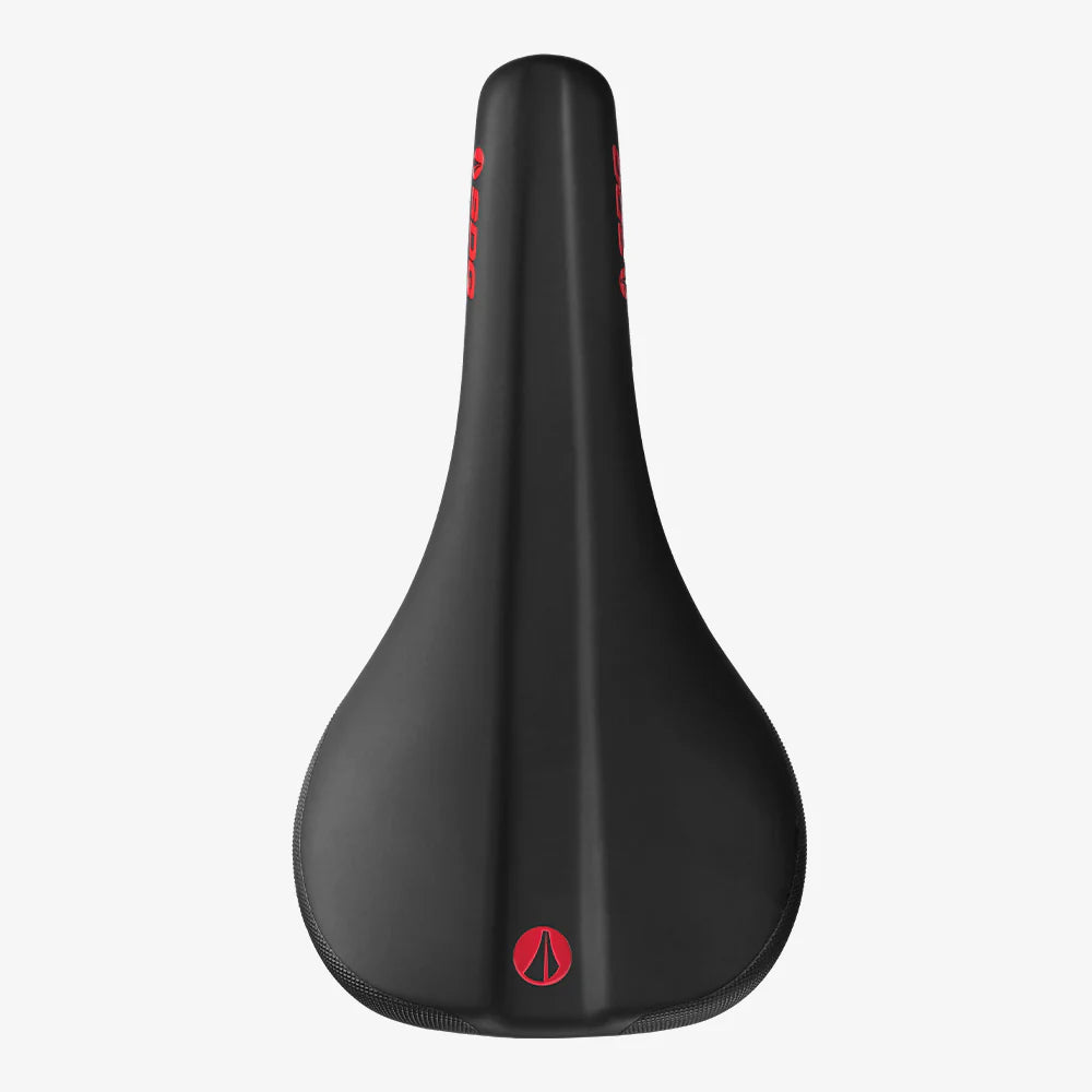 Selle SDG BEL-AIR V3 Rails Lux Alloy Noir/Rouge