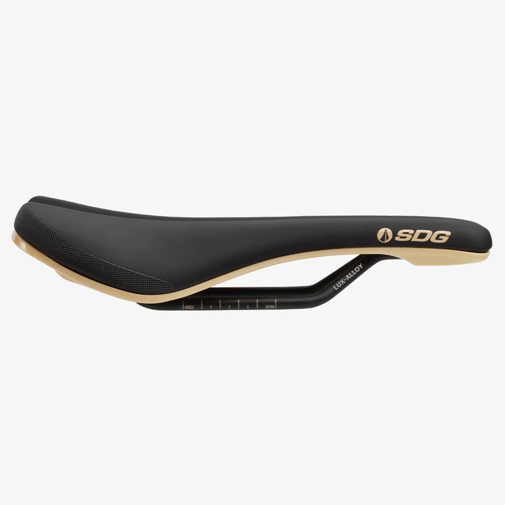 Selle SDG BEL-AIR V3 Rails Lux Alloy Noir/Beige
