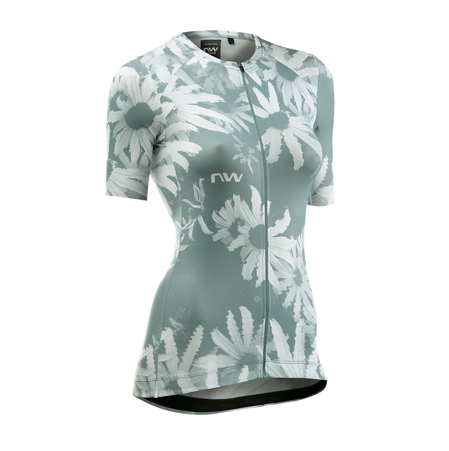 Maillot NORTHWAVE BLADE Manches Courte Femme Vert Sauge