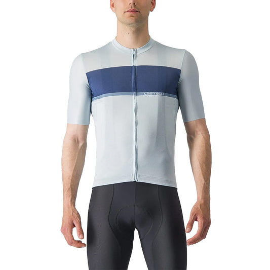 Maillot CASTELLI TRADIZIONE Manches Courtes Bleu