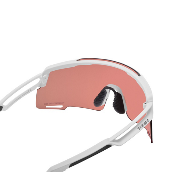 Lunettes SHIMANO EQUINOX 4 CE-EQNX5 Blanc Matt Verre Ridescape Off Road