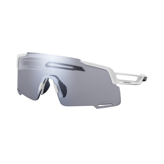 Lunettes SHIMANO EQUINOX 4 CE-EQNX5 Blanc Matt  Verre Photochromique Gris