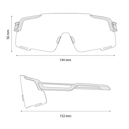 Lunettes SHIMANO EQUINOX 4 CE-EQNX5 Gris Transparent  Verre Photochromique Gris