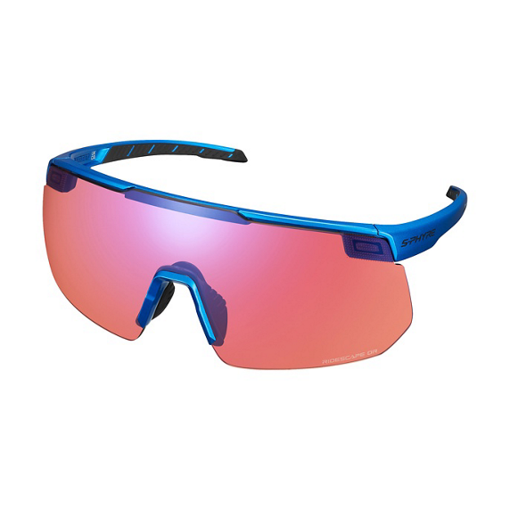 Lunettes SHIMANO S-PHYRE CE-SPHR2 Bleu Métaliisé Verre Ridescape Off Road