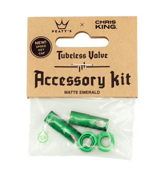 Kit Bouchons et Ecrous de Valves PEATY'S Emerald