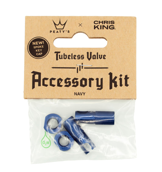 Kit Bouchons et Ecrous de Valves PEATY'S Navy