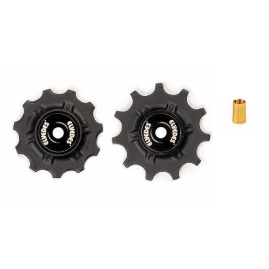 Galets de Dérailleur ELVEDES 11 dents Shimano/Sram 9/10/11V Roulements Annulaires