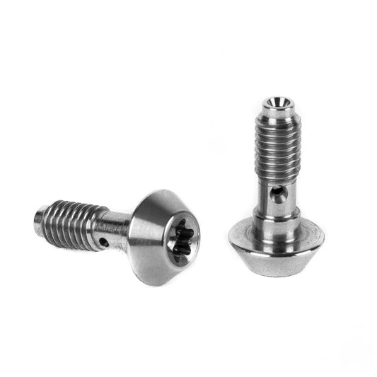 Lot de 2 Vis Acier Inoxydable ELVEDES pour Banjo Magura